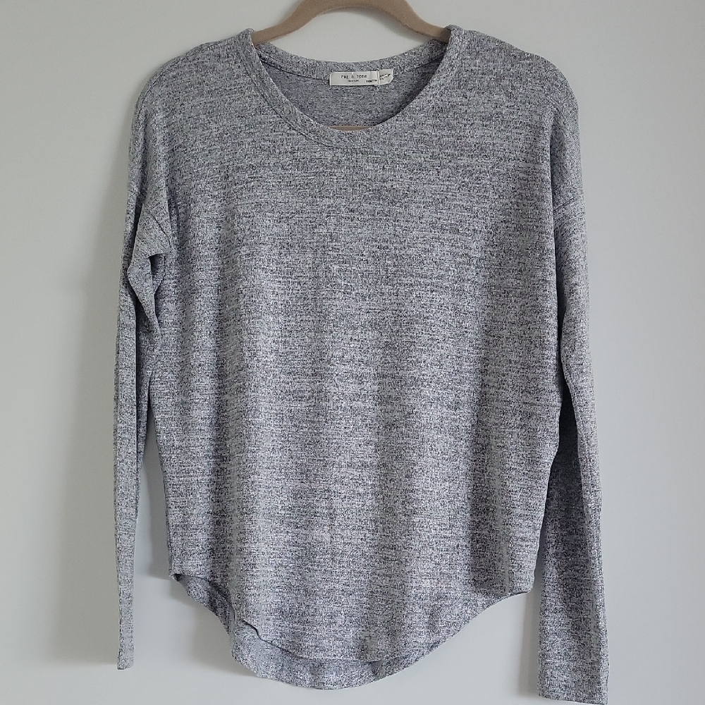 Rag & Bone Heathered Gray Sweatshirt